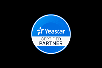 Yeastar P-Series Cloud PBX interface showcasing a scalable VoIP phone system for businesses